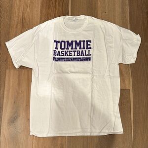 Tommie Basketball White T-Shirt